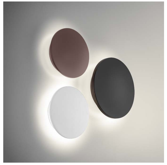 GEALUCE Plafoniera eclisse in alluminio bianco-antracite-marrone IP65 due dimensioni LED CCT GEALUCE Plafoniera eclisse in alluminio bianco-antracite-marrone IP65 due dimensioni LED CCT